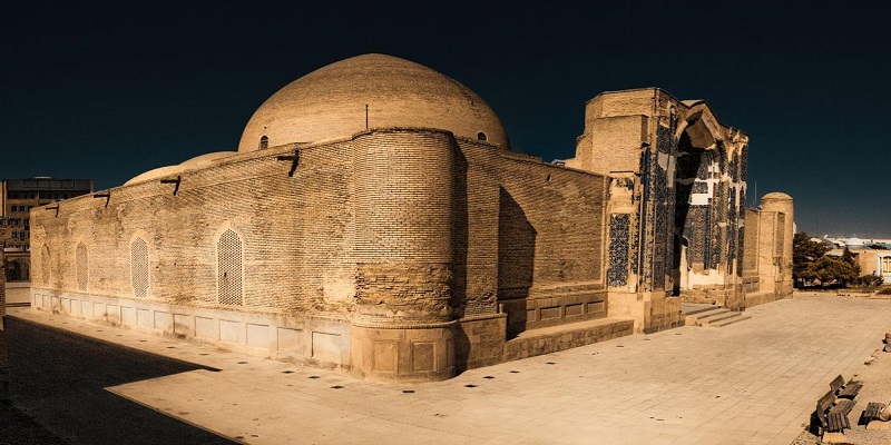 دانلود فایل مدل سه بعدی مسجد کبود تبریز