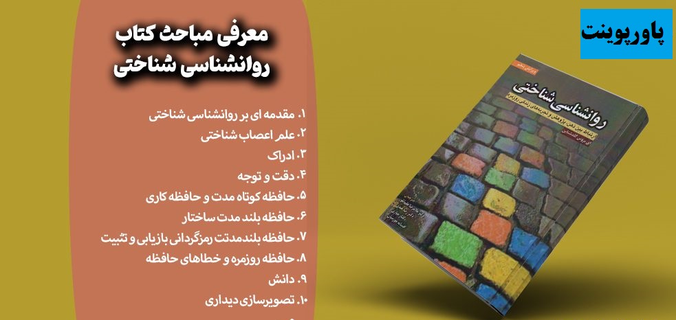 دانلود پاورپوینت فصل دوم کتاب روانشناسی شناختی نوشته‌ بروس گلدشتاین با فرمت ppt در 42 اسلاید 
